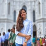 Nanditha Jennifer Instagram – Blessed 💙🙏🏻
.
.

#blessed #church #vailankanni #peace #smile #love #cute #instagram #instagood #actress #jenniferr252 #thankyou #jeusus #picoftheday #beautiful #place #goodvibes #holy #likesforlike #catholicchurch