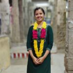 Nanditha Jennifer Instagram - 🙏🏻😊♥ . . . #kundradudi #temple #goodvibes #instagram #instadaily #actress #jenniferr252