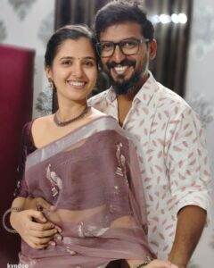 Nanditha Jennifer Instagram - Happy Anniversary to us my darling ♥️👩🏻‍❤️‍👨🏻💐🧿🎊🎉 @kvndop 
Thank you Jesus 🙏🏻
Thank you everyone for the wishes 🙏🏻
.
.
.
#blessed #thankyou #jesus #anniversary #couple #love #beautiful #actress #jenniferr252 
#kasicinematographer6 #instagram #instadaily #likesforlike #picoftheday