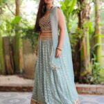 Nanditha Jennifer Instagram - May the festival of lights brighten each and every day of your life. Wish you and your family a very Happy Diwali.🪔🪔🪔 . . #diwail #light #festival #crackers #smile #beautiful #lehenga #actress #jenniferr252 #blessed #instagram #instadaily #likesforlike #happiness #cute