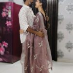 Nanditha Jennifer Instagram - Happy Anniversary to us my darling ♥️👩🏻‍❤️‍👨🏻💐🧿🎊🎉 @kvndop Thank you Jesus 🙏🏻 Thank you everyone for the wishes 🙏🏻 . . . #blessed #thankyou #jesus #anniversary #couple #love #beautiful #actress #jenniferr252 #kasicinematographer6 #instagram #instadaily #likesforlike #picoftheday