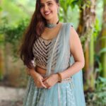 Nanditha Jennifer Instagram - May the festival of lights brighten each and every day of your life. Wish you and your family a very Happy Diwali.🪔🪔🪔 . . #diwail #light #festival #crackers #smile #beautiful #lehenga #actress #jenniferr252 #blessed #instagram #instadaily #likesforlike #happiness #cute