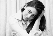 Neeru Bajwa Instagram - Wearing his shirt makes her feel like she is in his arms❤️ @vanmysteryman05 ❤️ 📸 @jashandeolphoto #mua @chrissy_aulakh @romy7669
