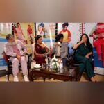 Neeru Bajwa Instagram - Eko ek zindagi..mauj naal jevange... It is not everyday u see a superstar being so candid.. so full of life.. all the best to team #kalijotta.. and lots of love to my inspiration @neerubajwa exclusive BTS from the interview that we will share soon!