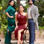 Neeru Bajwa Instagram - #kalijotta #3rdfeb #newdelhi @neerubajwa @wamiqagabbi #satindersartaaj New Delhi