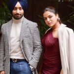Neeru Bajwa Instagram - #kalijotta #3rdfeb #newdelhi @neerubajwa @wamiqagabbi #satindersartaaj New Delhi