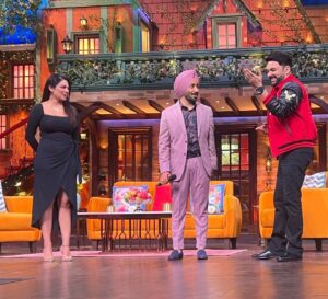 Neeru Bajwa Instagram - #𝗛𝗮𝗽𝗽𝘆𝗟𝗼𝗵𝗿𝗶 It was such an exuberant experience at #𝗧𝗵𝗲𝗞𝗮𝗽𝗶𝗹𝗦𝗵𝗮𝗿𝗺𝗮𝗦𝗵𝗼𝘄 {𝗧𝗵𝗶𝘀 #𝗲𝗽𝗶𝘀𝗼𝗱𝗲 𝘄𝗶𝗹𝗹 𝗯𝗲 𝗯𝗿𝗼𝗮𝗱𝗰𝗮𝘀𝘁𝗶𝗻𝗴 𝗼𝗻 #𝟮𝟭𝘀𝘁𝗝𝗮𝗻.} A hearty gratitude for your love & honour @kapilsharma Stay cheerful😄as always! @archanapuransingh @kikusharda ✨👏🏻#𝐊𝐚𝐥𝐢𝐉𝐨𝐭𝐭𝐚 ਕਲੀ~ਜੋਟਾ #𝐅𝐢𝐥𝐦 Releasing on #𝟑𝐫𝐝𝐅𝐞𝐛. Let’s feel the elation💖 @neerubajwa @wamiqagabbi @vijaycam  @thite_santosh @harinderkour5 @sunnyrajusa @Omjeegroupofficial @beatministerofficial @sameercharegaonkar @iam_razowaal @sarlarani1990 @princekanwaljitsingh @nikita_groverr @officialrupinder_rupi @jagdeepsinghwarring @harfcheema  @prabhgrewalofficial @realankurverma @iam.rajinder_singh @praveenaawara @designer.nitasha @munishomjee @arvindchoreographer @sukhwinderraj_  @thaparrness @irjrajan @gurpreetkaur.bhangu.5 @swairajsandhu @balwinderbullet @cjsinghmusic @irajdhaliwal @suvindervicky @actordeepakniaz  @lalit435 @ankitadhar_07 @rajatsehgaldirector @i.amtushar @nitin_rangmeet @kanwerpal_kamboj @itskrajofficial @karanmakeovers #Ppcchakravarty @amitsharma124 @dilnoorkaur.official11 @timesmusichub @vhentertainmentofficial @uifilmind @itsneerubajwaentertainment #KaliJotta #satindersartaaj 🎼

See you tomorrow 𝟭𝟰𝘁𝗵𝗝𝗮𝗻. at SanmukhNanda Auditorium #𝐌𝐔𝐌𝐁𝐀𝐈 #LohriSpecial #SartaajLive🎼 Tickets🎫Available at www.satindersartaaj.com @mediapanache @php_indouk @randhirroy @bigfmindia @bookmyshowin #bombay