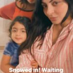 Neeru Bajwa Instagram - Waiting for Dad! #flights canceled #snowedin #habibi #comeback ❤️❤️ @vanmysteryman05 almost home been 30 hours!