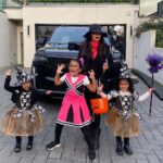Neeru Bajwa Instagram - Happy Halloween 🎃 👻 #witch #momma #mygirls