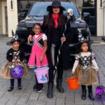 Neeru Bajwa Instagram – Happy Halloween 🎃 👻 #witch #momma #mygirls