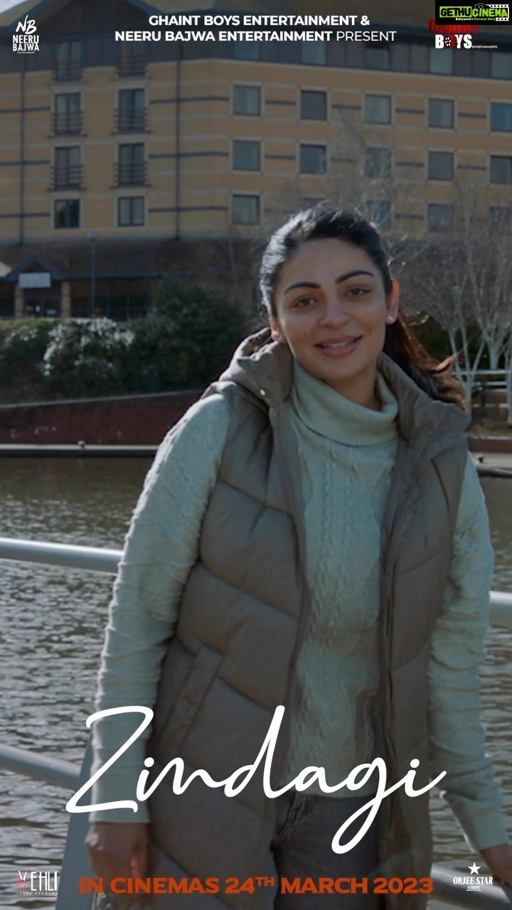 Neeru Bajwa Instagram - #zindagi out now #youtube #chaljindiye March 24,2023 🤍