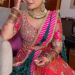 Neha Marda Instagram - self love is pure blisss …. wearing @rosecreationsludhiana 💄 @dolledupbyaayushi