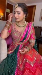 Neha Marda Instagram - self love is pure blisss ….

wearing @rosecreationsludhiana 
💄 @dolledupbyaayushi