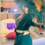 Neha Marda Instagram - first transition 🥹 #nehamarda #transition #trendingreels Wearing @rosecreationsludhiana 💄 @dolledupbyaayushi