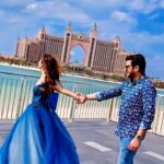 Neha Marda Instagram - With you trhough thick & thin ..❤️🌏 @aayushman9 Tag your love 🌹 wearing @agelesscollection 📸 @ummadsphotography