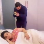 Neha Marda Instagram - I love youuu baby @aayushman9 ❤️😂 #nehamarda #nehaayush #pregnancy #pregnancymood #moodswings