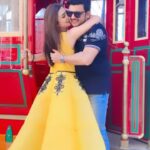Neha Marda Instagram - My Valentine @aayushman9 ❤️😘 #valentineday #ddlj #ddljvibes #ddljmoment #dubai . . Wearing @agelesscollection 📸 @ummadsphotography