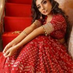Neha Marda Instagram - cherrry on top ❤️ @the_adhya_designer @picturesbyronak @monashairandbeauty