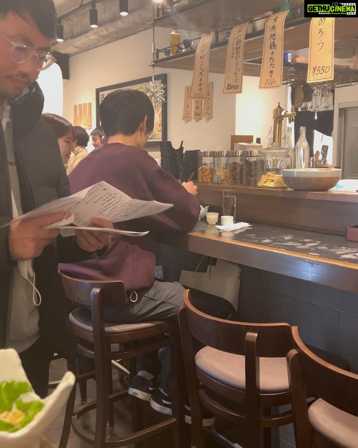 Neha Pendse Instagram - Bullet train. Kyoto. Tiny sake bar. Christmas Eve with few friends. Happy heart. Content soul. 🧿🎄 JR 京都駅 - JR Kyoto Station