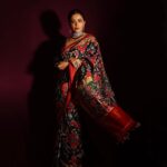 Neha Pendse Instagram - New found love : Saree ❤️ Wearing @kairavee_weavesandlooms Styling @shagunj0shi Clicked @shruu_t Jewellery @yuvaanjewels Heels @kkarmaaccessories