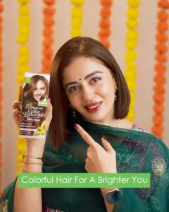 Neha Pendse Instagram - #AD | This year my Gudi Padwa started on a much brighter and colorful note 💫
I used the Garnier Color Naturals Ultra Color ✨
It took me just 30 mins to change my look! 

✅ Intense long lasting color 
✅ Visible even on dark hair
✅ Lasts upto 10 weeks
✅ No Ammonia

I chose the shade 7.3 Golden Brown, which is perfect for my hair by using the Color Match Tool on their website. 

Try the Garnier Color Naturals & it’s various fashion shades. 

Colorful hair for a brighter you. 

 @garnierindia  #GarnierColorNaturals #GudiPadwawithGarnier