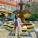 Neha Pendse Instagram - I underestimated London weather. That blush pink coat was a constant 🥶 Taj 51 Buckingham Gate Suites and Residences
