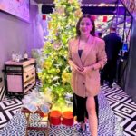 Neha Pendse Instagram – Christmas is best pondered, not with logic. 
But with imagination ❄️ 
Merry Christmas insta fam !!! 

Wearing @bleu_de_perle