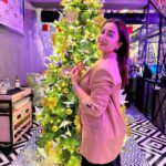 Neha Pendse Instagram – Christmas is best pondered, not with logic. 
But with imagination ❄️ 
Merry Christmas insta fam !!! 

Wearing @bleu_de_perle