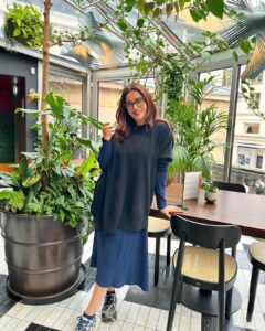 Neha Pendse Instagram - Recently explored the pleasure of comfort dressing !! Also , why am I consuming so much Sake ????