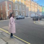 Neha Pendse Instagram - I underestimated London weather. That blush pink coat was a constant 🥶 Taj 51 Buckingham Gate Suites and Residences