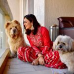 Neha Pendse Instagram - Happy children’s day y’all !! Celebrating with my youngest and my oldest 🎈 Captured @saneshashank