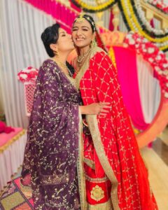 Neha Prajapati Instagram - Hamari lakshmi❤️ #bhagyalakshmi @zeetv . . #picoftheday #prettiestbride #instapic #instagood #rano #lakshmi #lakshmikishaadi