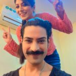 Neha Prajapati Instagram - Happpiesstt Birthday to the best human, beat co-actor, my closest n sweetest friend @nehaprajapati515 u are not only the finest actor but also a g8 human. Wish u a lot of happiness, gud health, wealth n peace ❤️ may god bless you always. Please forgive me 🙏🏻🙏🏻for the late post n late wish🫣 stuck somewhere #nehaprajapati #rano #bhagyalakshmi #om #sai #ram