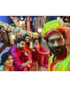 Neha Prajapati Instagram - Hum saath saath hain..👯👯‍♀️

#Bhagyalakshmi
@imrohitsuchanti 
@bansalsmita_ 
@ankitbhatia14 
@mansibhanushaliii 

#bts #friends #picoftheday #memories #rishi #rano #neelam #balwinder #bani #actorslife #coactors
