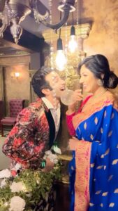 Neha Prajapati Instagram - Mera number kab aayega.. la la la la..😒 Tu hi bol le bas @gandhi_aman_ 😅 #reels #reelsinstagram #reelitfeelit #trendingreels #explore #explorepage