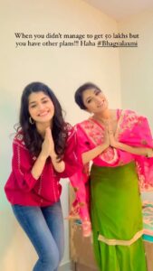Neha Prajapati Instagram - Kya hi kare bhai!??
#Bhagyalaxmi #Zeetv