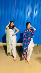 Neha Prajapati Instagram - Finallyyyy on this song with my favourite!!! ❤️