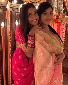 Neha Prajapati Instagram - Have a Glorious birthday dear..
Wishing you a beautiful day full of celebration and cheer🥂

Happywala birthday🎂🤗 
Kisiki bad eyes naa lage 😉
@aishwarya_khare ❤️ 

Look at the third pic .. what were u thinking @aishwarya_khare 🤪

#birthdaygirl #happywalabirthday #lakshmi #Bhagyalakshmi #rano #instagram #celebration