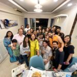 Neha Prajapati Instagram - What a crazy night.. Congratulations for new house @imrohitsuchanti . #friends #friendshipgoals #celebration #newhouse🏡 #party #food #laughter #fun #crazynight #instagram #instagood