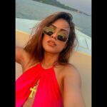 Nia Sharma Instagram - Ran a lot to sit calmly for a bit… coz I always Pictured myself like this. 1.01.2023 💯🙌 #yatching #bebyyourself Old Goa