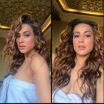 Nia Sharma Instagram - I have naturally straight Hair so I choose to go with Curls most of the times… ☺️