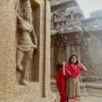 Nimisha Sajayan Instagram – Pancha Rathas. Mahabalipuram Five Rathas