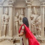 Nimisha Sajayan Instagram – Pancha Rathas. Mahabalipuram Five Rathas