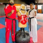 Nimisha Sajayan Instagram - Starting my day off right with some TAEKWONDO🥋 @master_jeongui @onestep.club #whereifeelthemostalive🤍