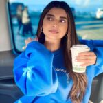 Nimrat Khaira Instagram - 💙💙 I like coffee and may be 3 people 🌸