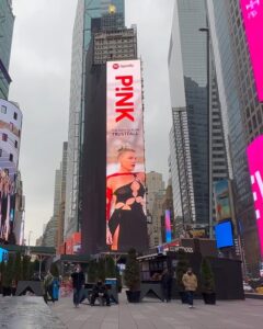 Nimrat Khaira Instagram - Grateful!
Featuring on the Billboard at Times Square. 
It's an honor to be Spotify Equal Ambassador this month.

@spotifyindia 🌸