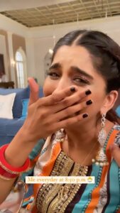 Nimrit Kaur Ahluwalia Instagram - // me everyday 🤷🏻‍♀️ also, me & @mesmahirising goofing around on most days 🐒 #bts #instagramreels #nimritahluwalia