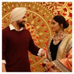 Nimrit Kaur Ahluwalia Instagram - // how you doing? 😉♥️ #mahirpandhi #nimritahluwalia #sehraj