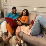 Nimrit Kaur Ahluwalia Instagram - 🪔 #happydiwali #bandichordivas #photodump2021 // this year was incomplete without you @spartacau5 ♥️ #nimritahluwalia