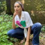 Nimrit Kaur Ahluwalia Instagram - lurking 🌈🌸🌻🧿🦋 #nimritahluwalia @amitrajput_mua